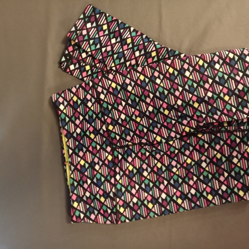 Victoria secret colorful geometric bottoms
